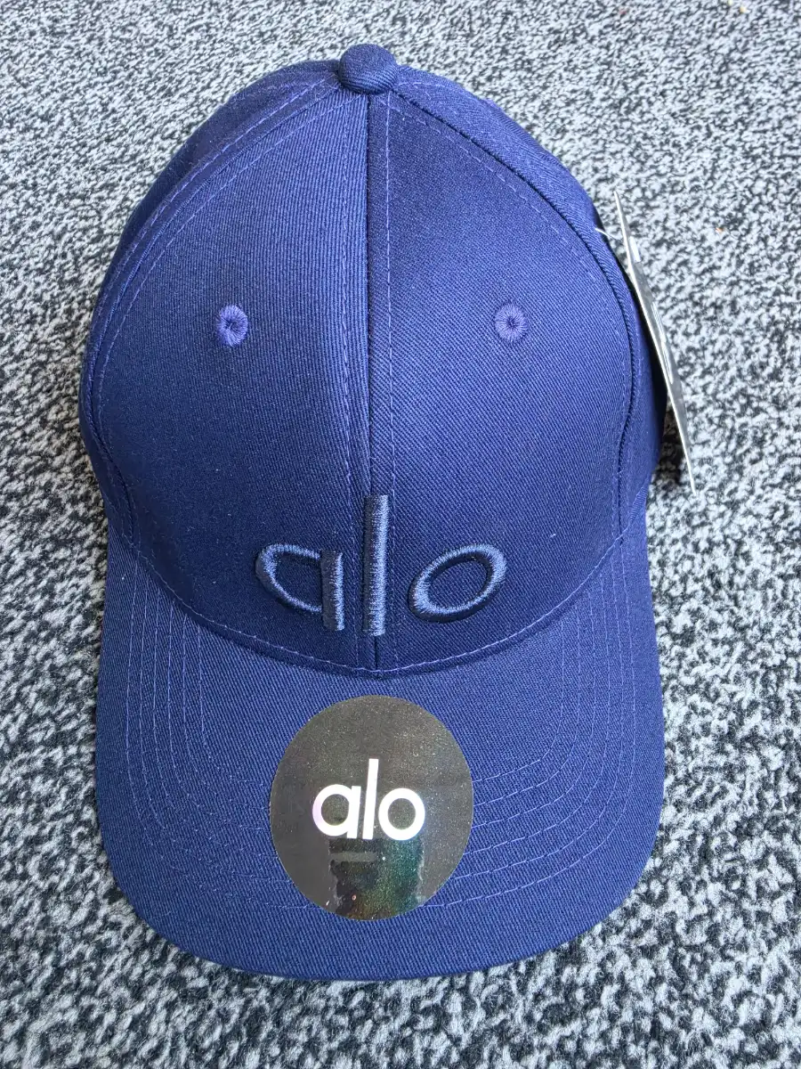 Alo Baseball Cap – Brand New, Navy Blue