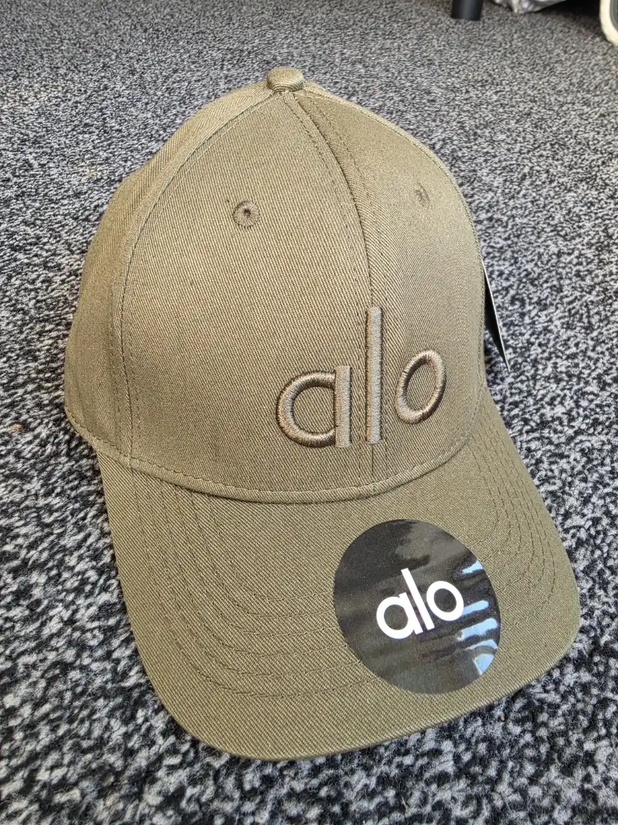 Alo Yoga Baseball Cap - Khaki Green, Brand New with Tags