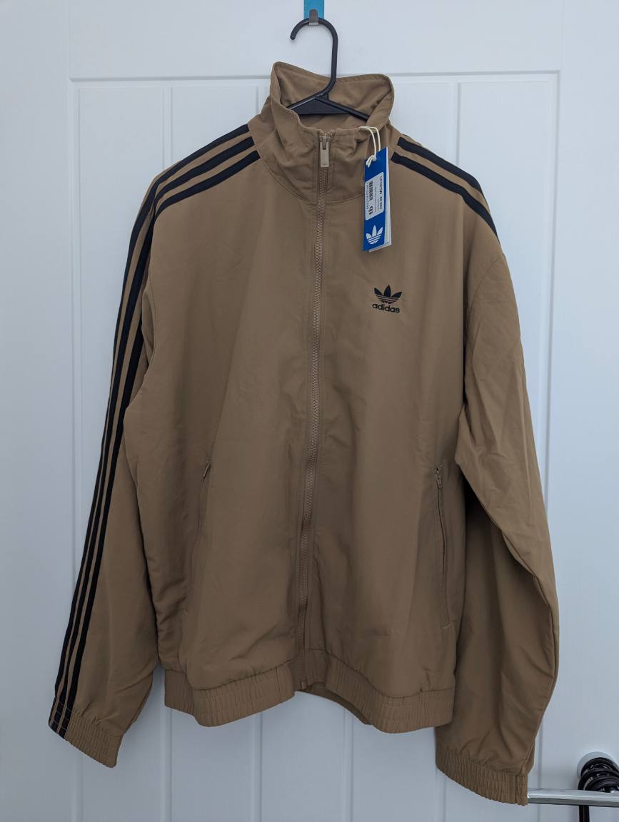 Adidas firebird medium brown bnwt