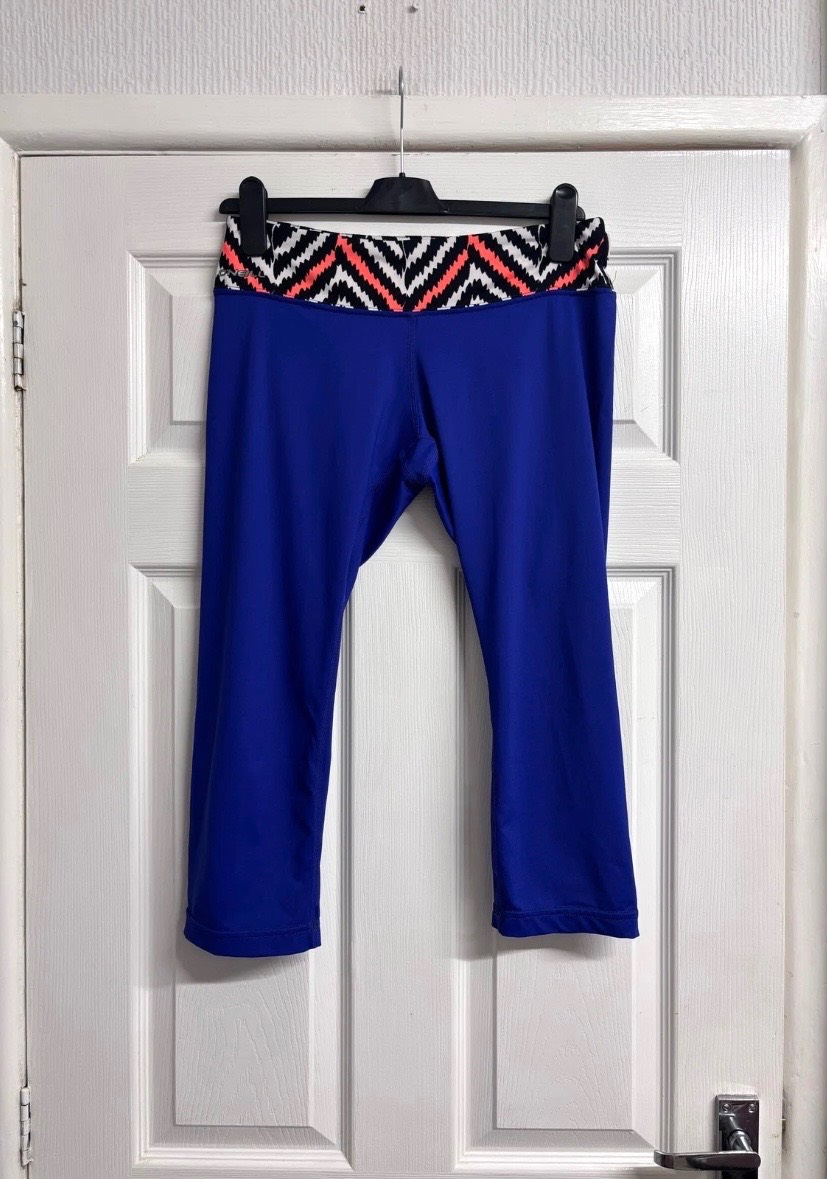 O’Neill Blue Cropped Leggings – Women's Large (EU 42)