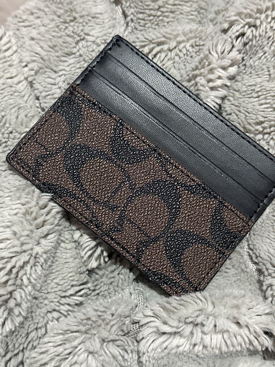 Coach card holder