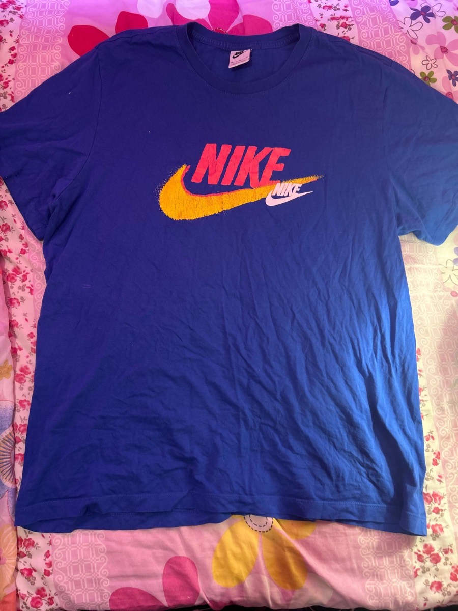 Blue nike t shirt XL mens