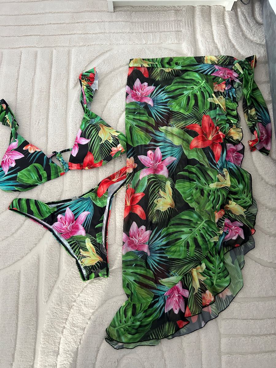 3 piece bikini set