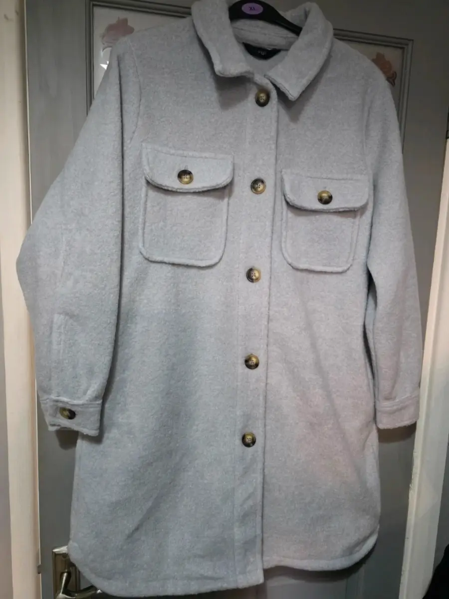 F&F Grey Ladies Shacket L (16)