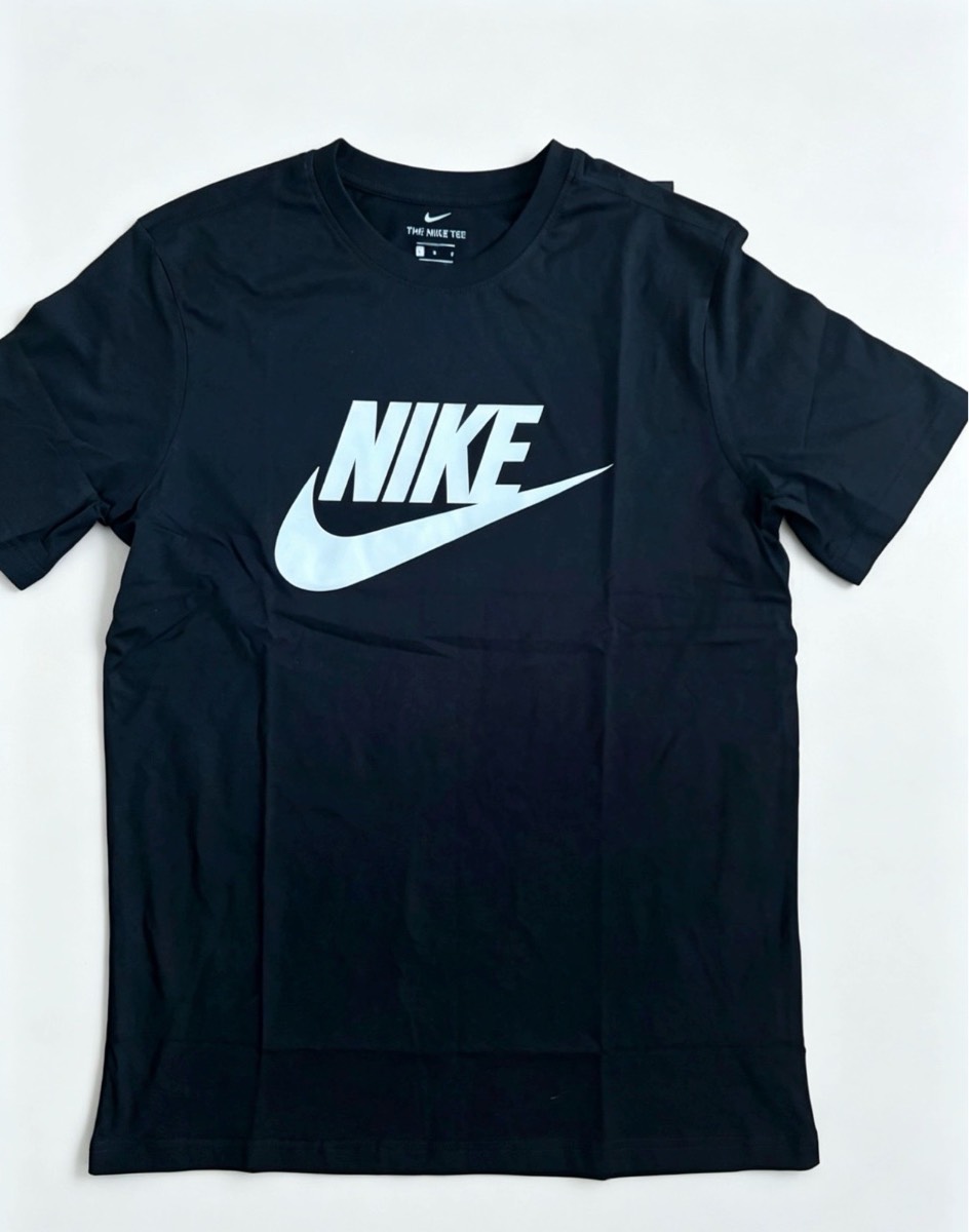 BNWT Nike Futura Logo T-Shirt | Black | Size L | Authentic