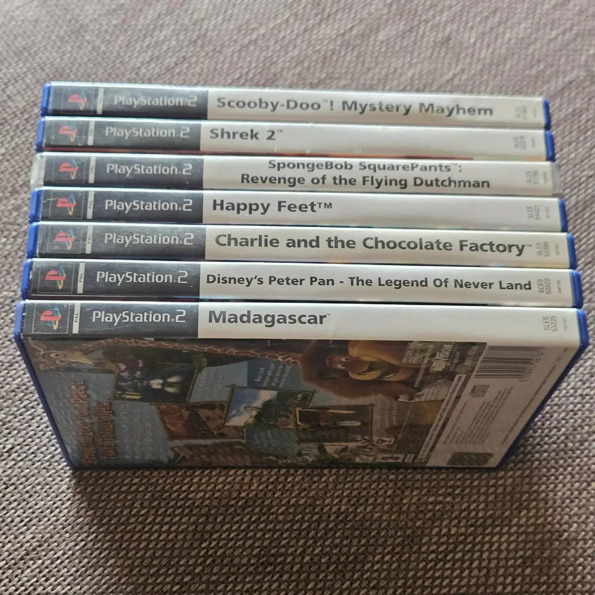 PlayStation 2 Kids & Family Games Bundle – PS2 Bundle Including Scooby-Doo, Shrek, Madagascar & More