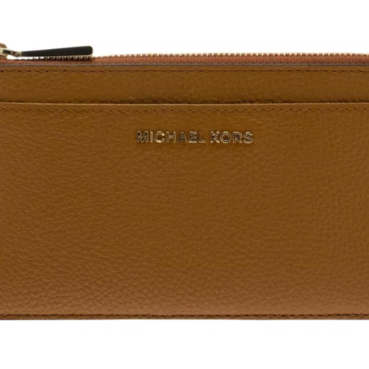 MICHAEL KORS Womens Acorn Large Slim Card Case