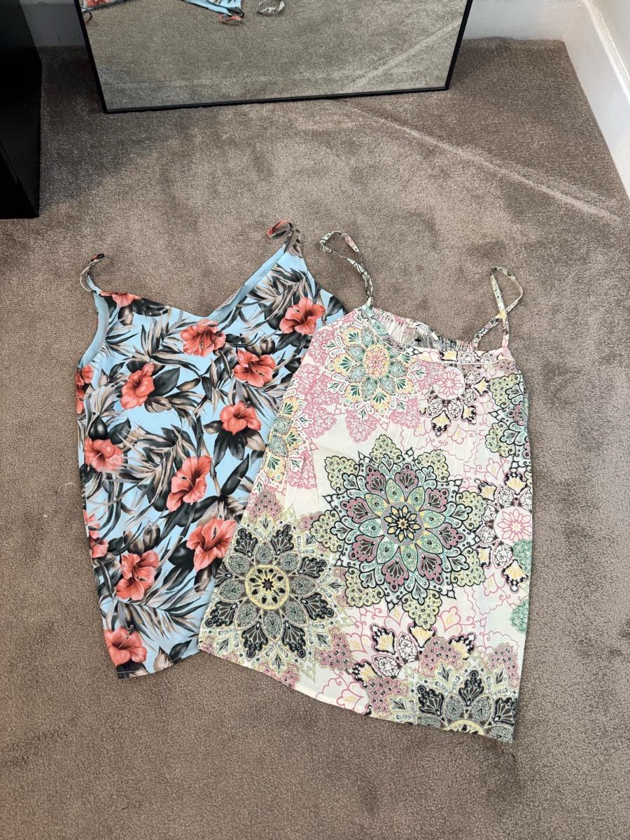 Fat face cami bundle UK 8