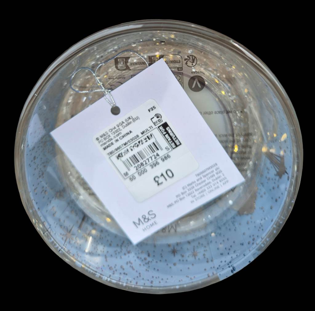 M&S led light candle brand new boxed