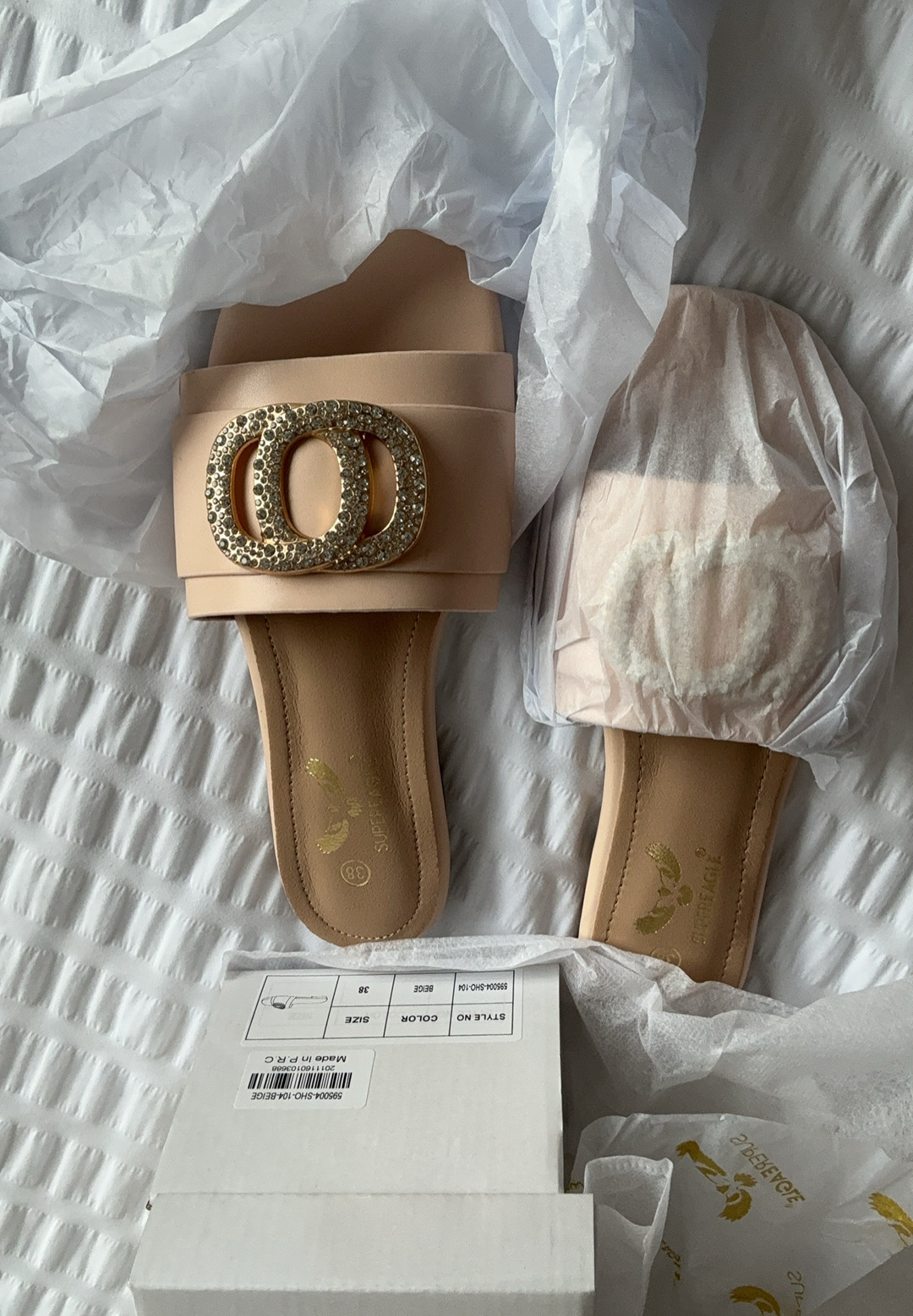 ladies brand new summer shoes /sliders brand new boxed size 4