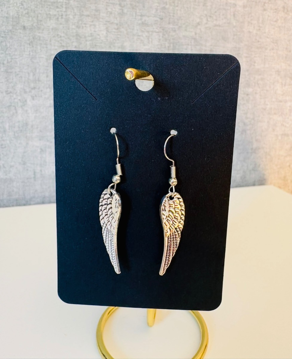 Angel Wing Earrings.