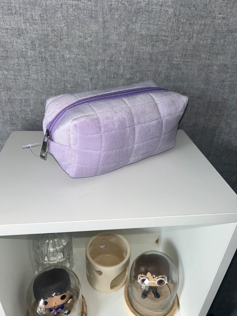 Lilac Make Up Bag.