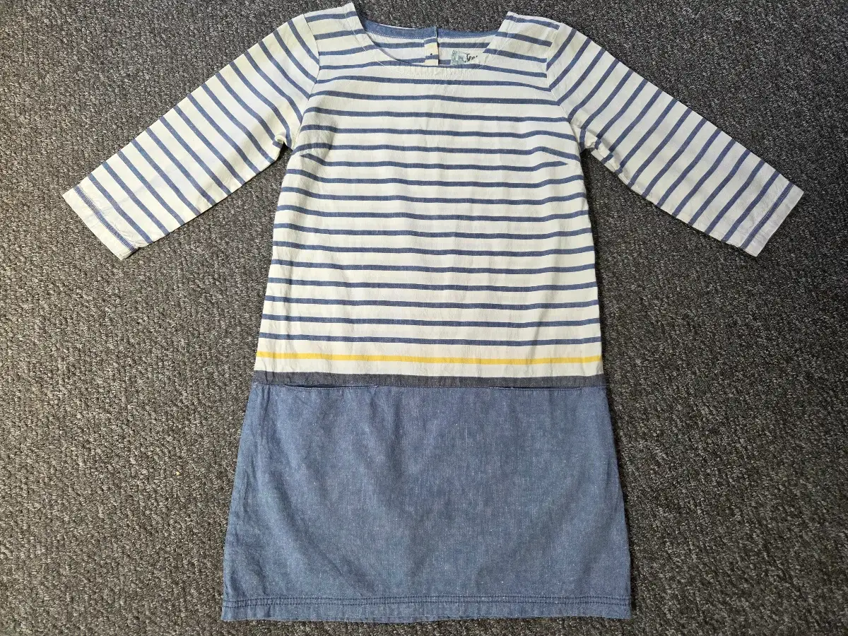 Womens Seasalt cotton linen blend summer dress size 10