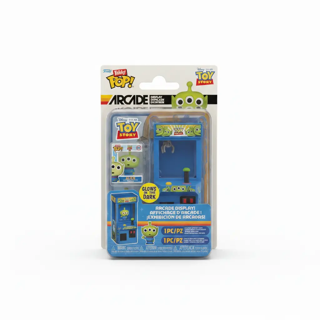 Funko Bitty Arcade Claw: Toy Story - Alien (Glow)