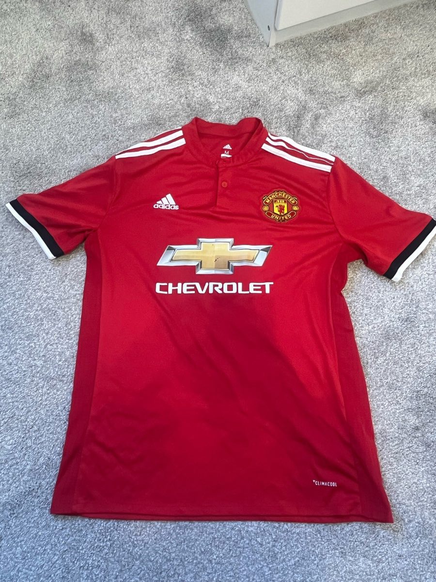 Adidas Rashford 19 Manchester United 2017-18 Home Jersey UK M
