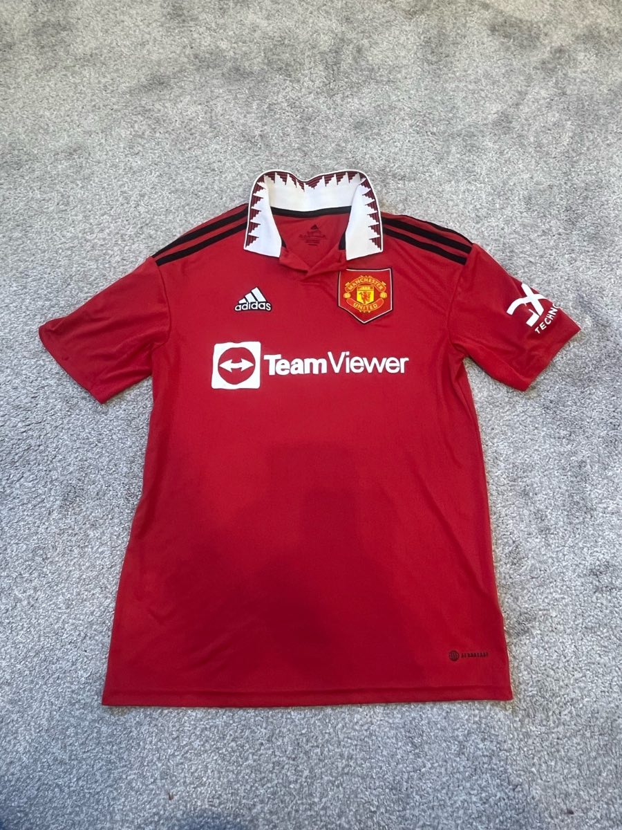 Adidas Sancho 25 Manchester United 2022/2023 home jersey Uk 15-16 Small