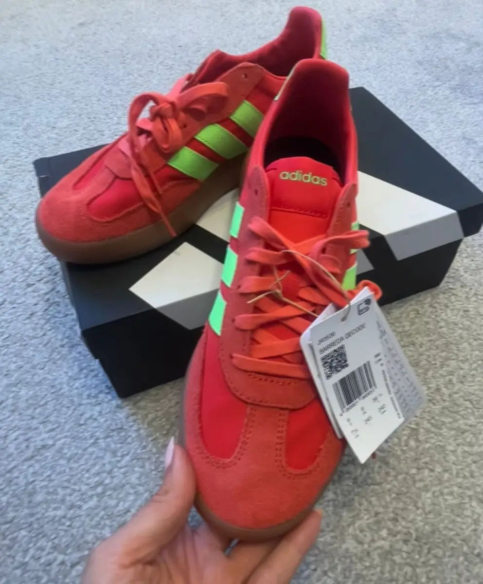 Adidas Red Barreda Decode Trainers UK6