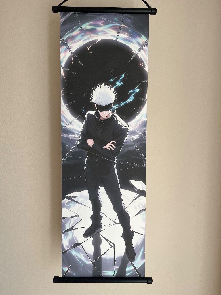 Gojo wall scroll Jujutsu Kaisen