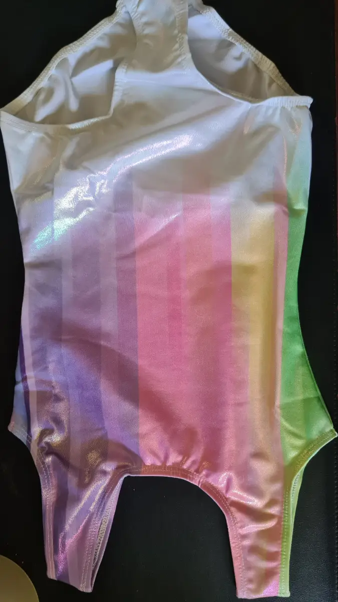 Bezioner short sleeve 100cm girls leotard new
