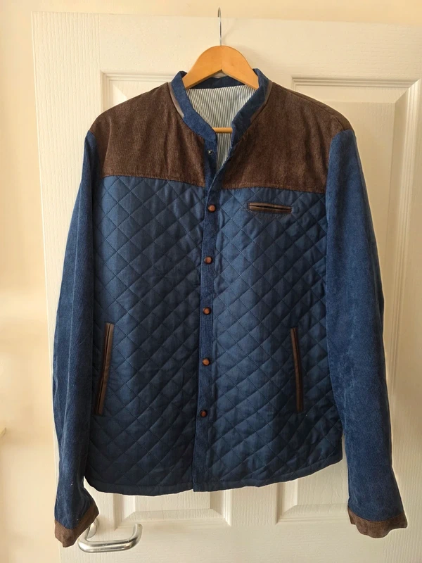 Men's XL Quilted Blue, Lightweight Jacket – New Without Tags