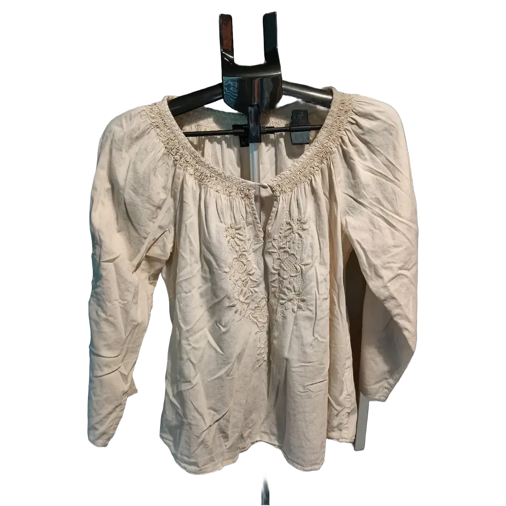 H&m embroidered blouse