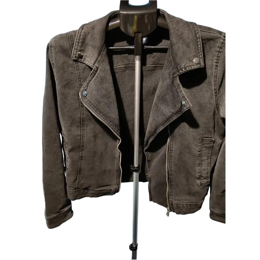 Dark grey denim jacket