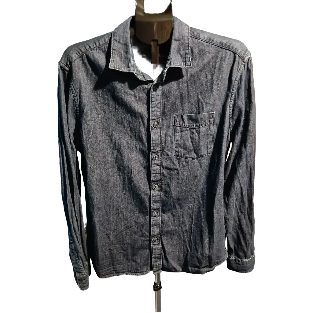 m&s denim style shirt