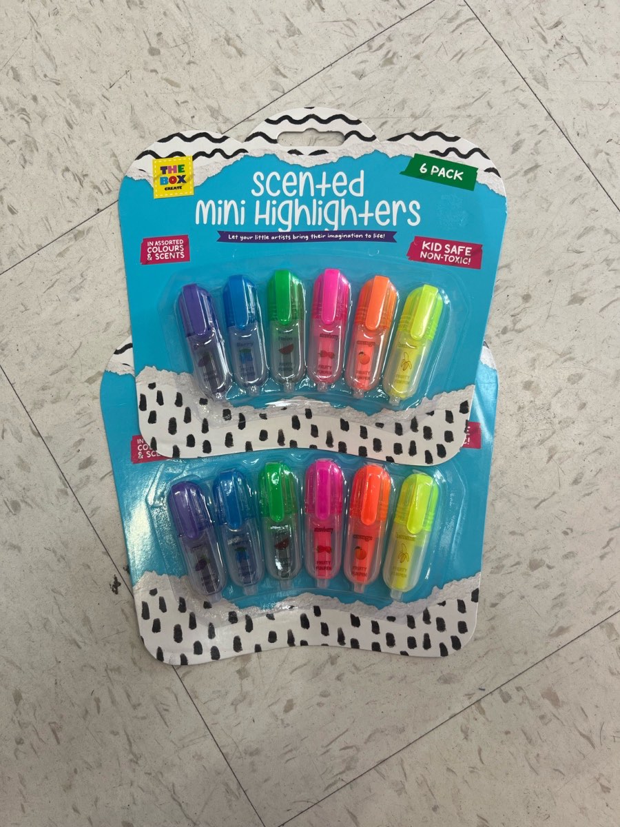Scented Mini Highlighters x 2 packs