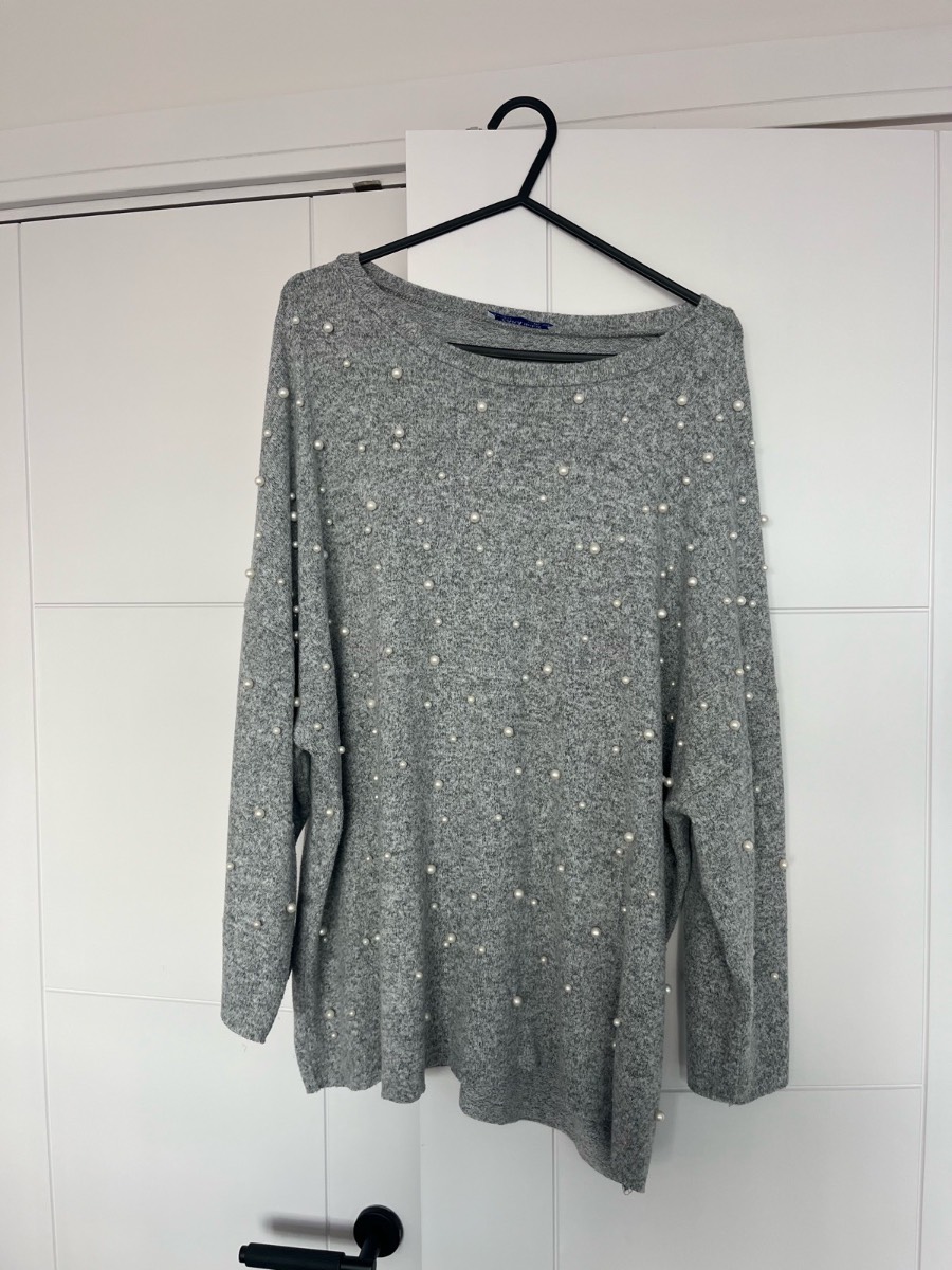 Zara Womens Jumper - Size L 16/18 - Grey