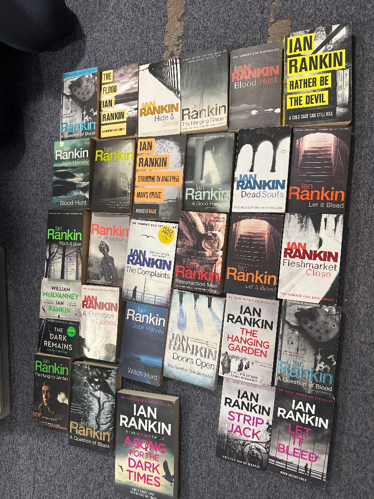 Ian Rankin paperback bundle