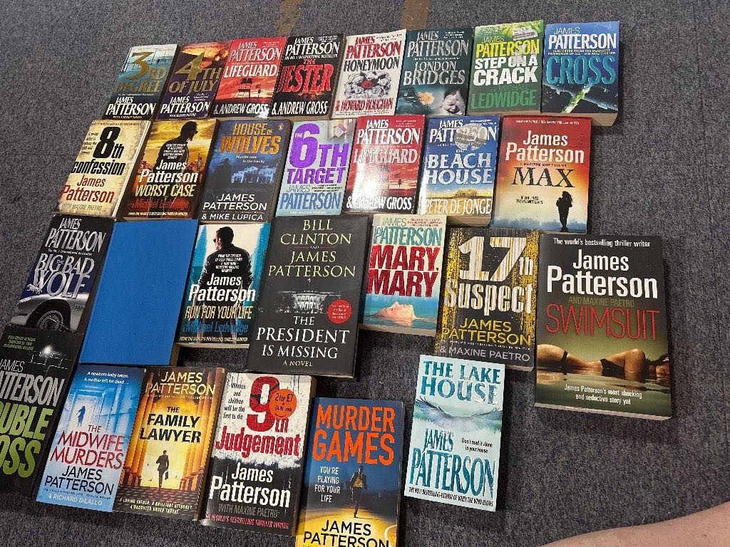 James Patterson book bundle