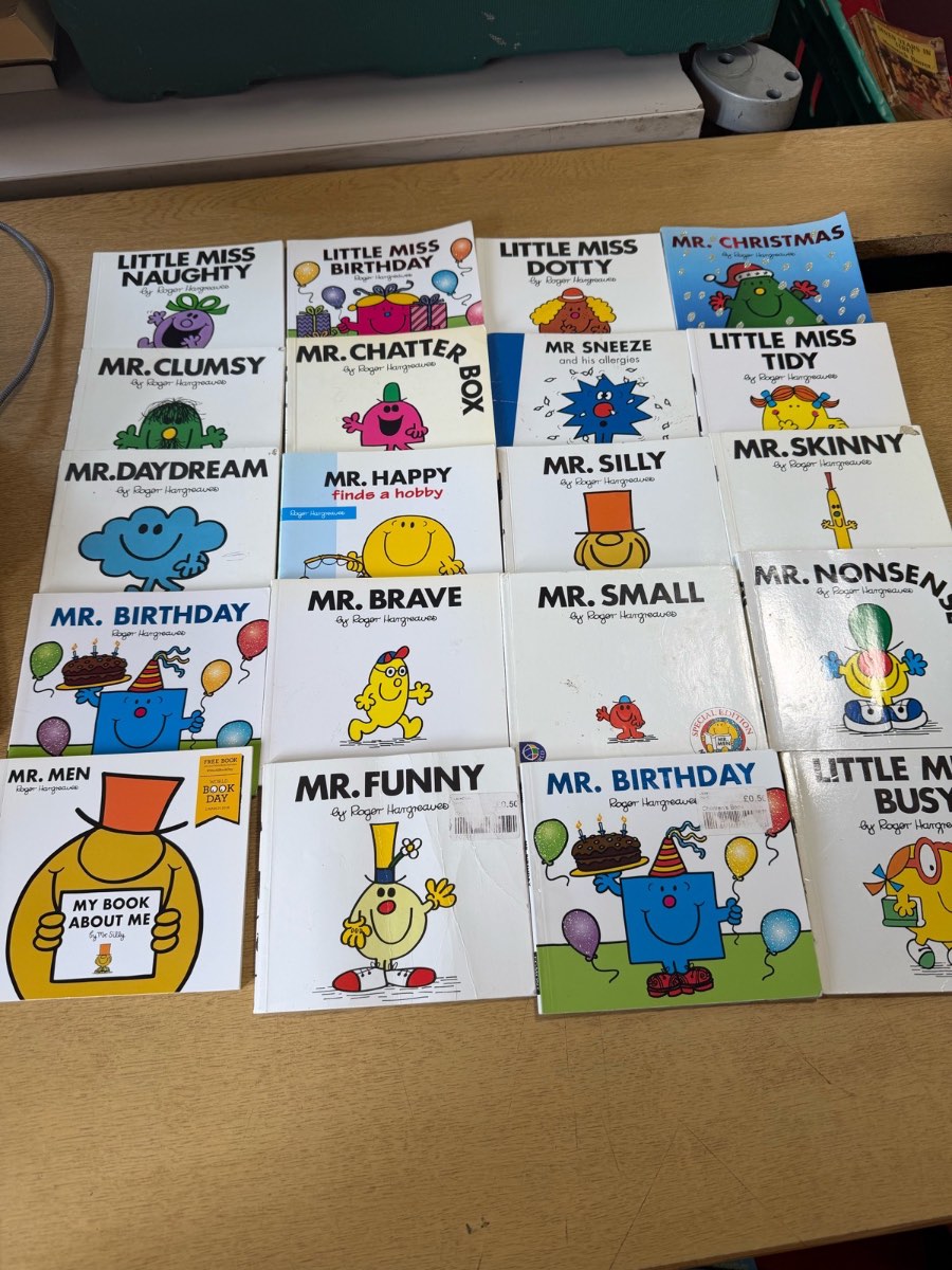 Mr men book bundle