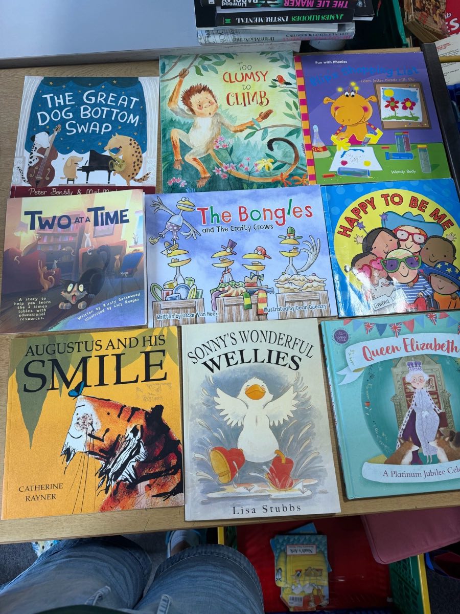 Kids book bundle x9