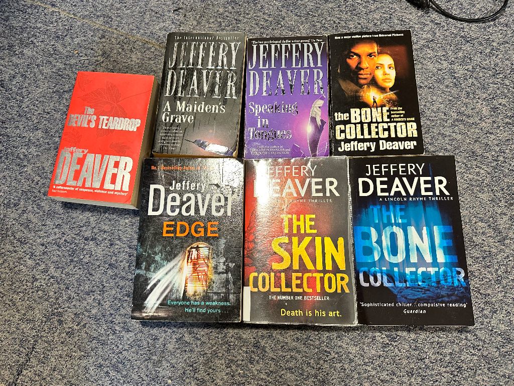 Jeffery deaver book bundle