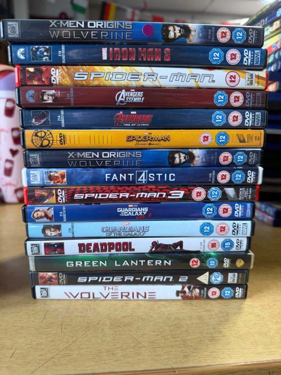 Marvel dvd bundle