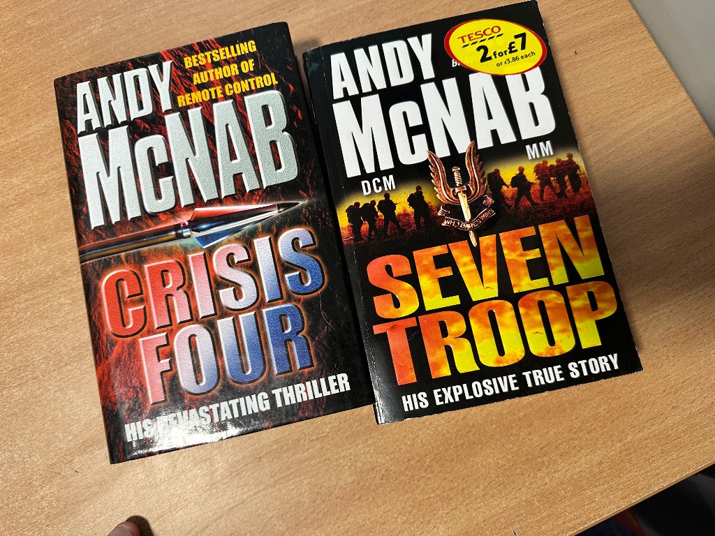 Andy mcnab books