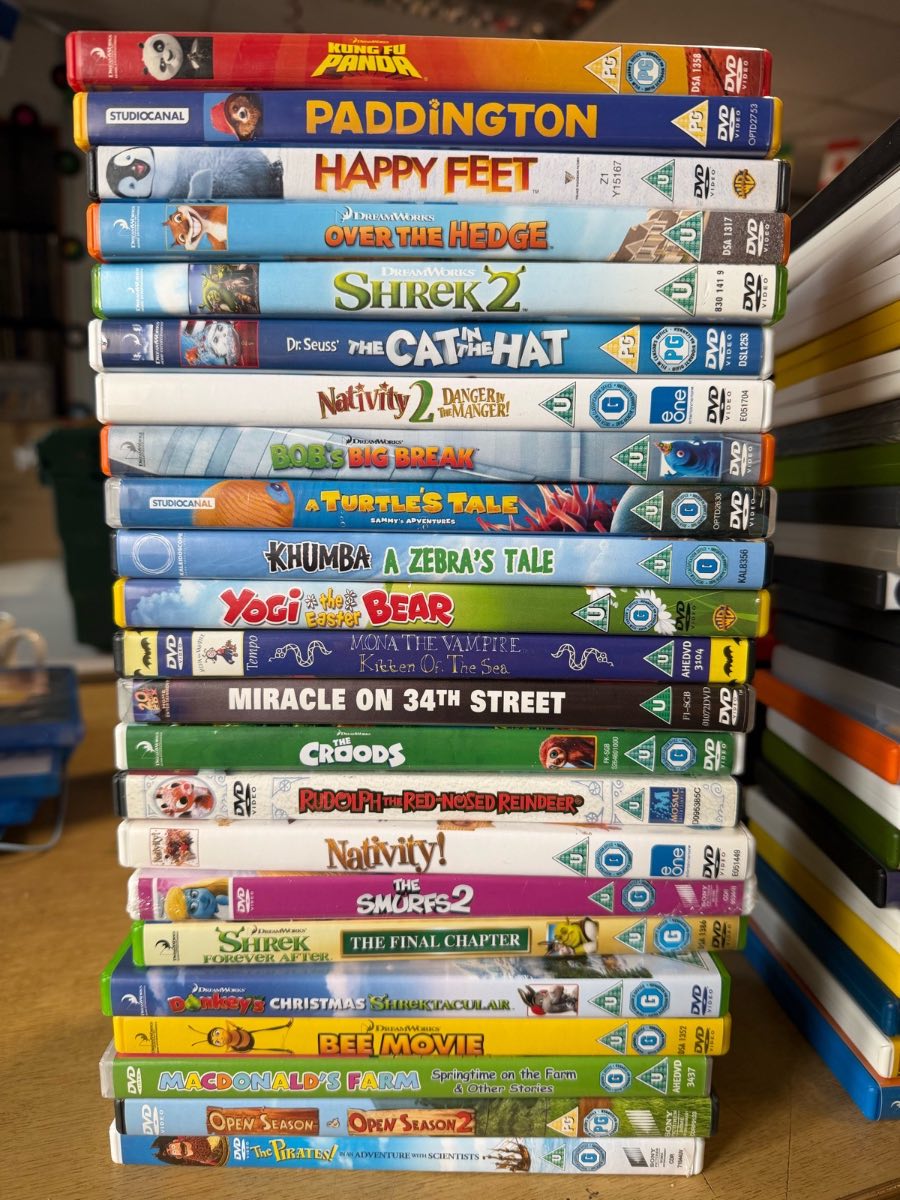 Children’s mixed dvd bundle