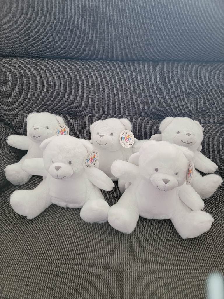 Mumbles Sublimation angel bears x5