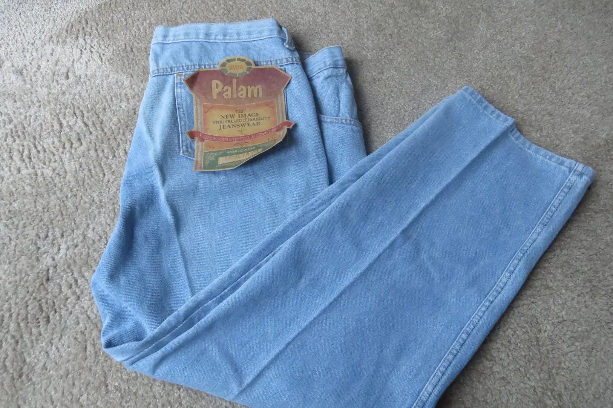 Palam Light Blue Jeans - New with tags Waist 44ins Leg 30ins Wide Leg