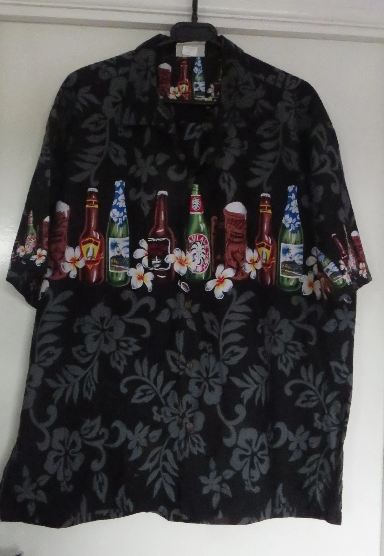 Winnie Fashion Hawaiian Short Sleeve Summer Shirts Size 2XL 52ins chest