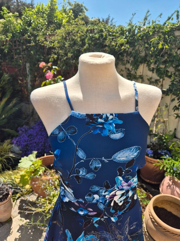 Blue Floral Lipsy Dress