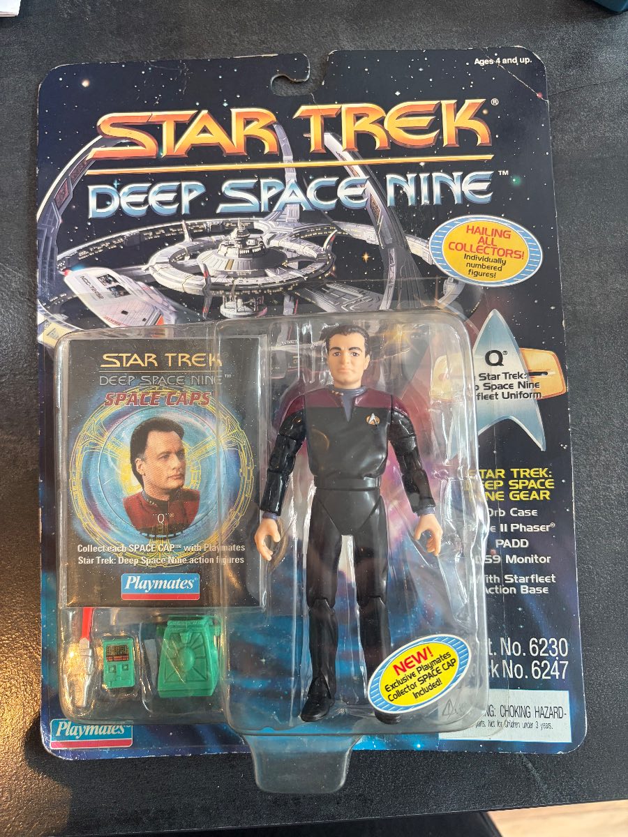 playmates star trek deep space nine Q