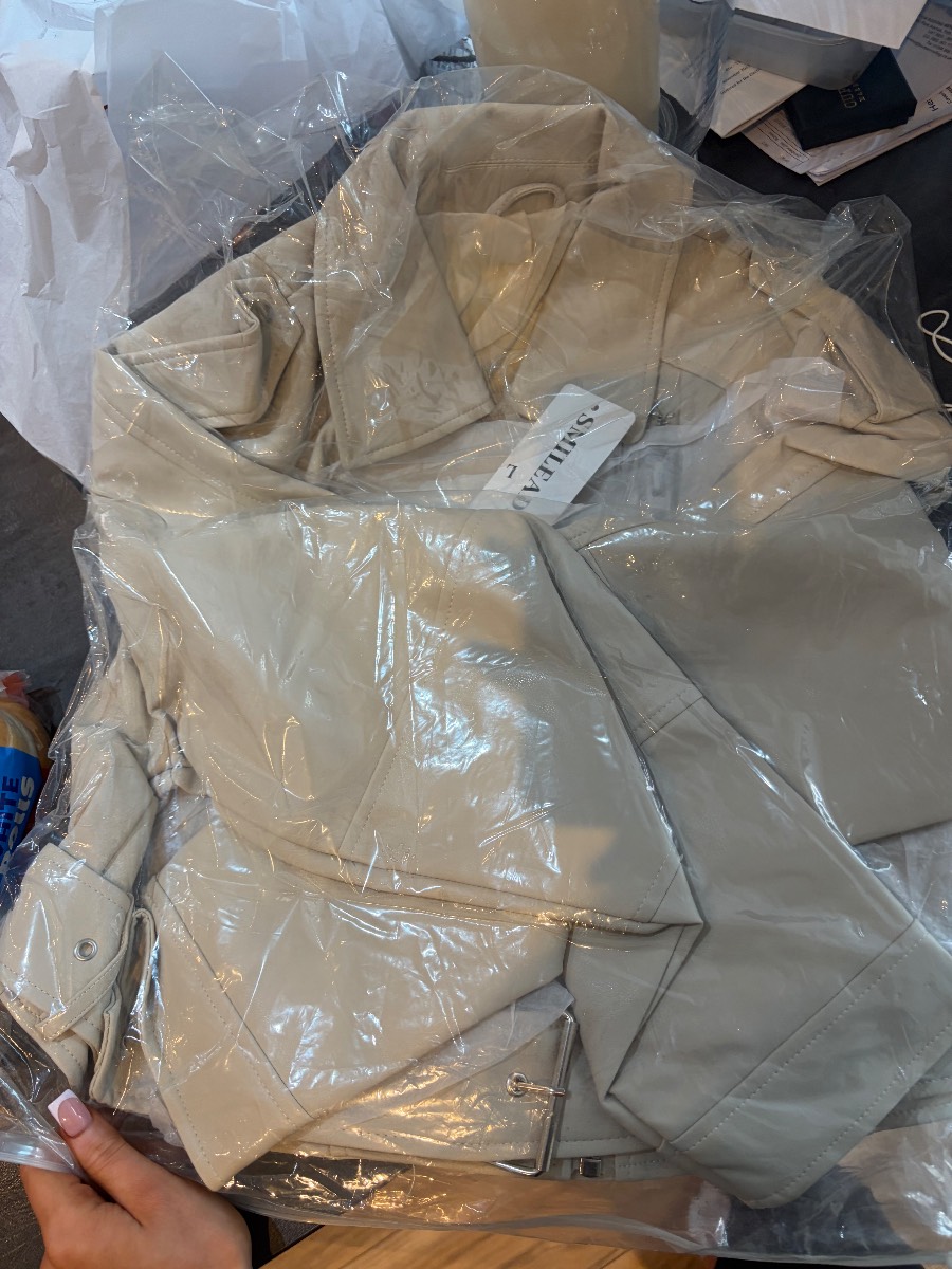odd muse cotton mix trench jacket