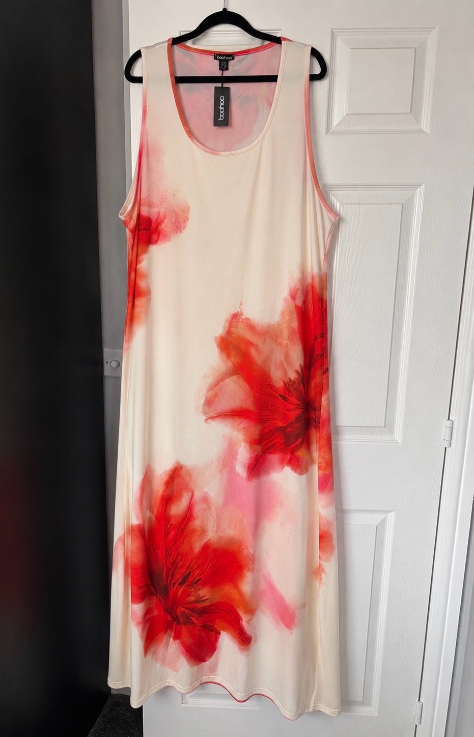 Boohoo Plus Scoop Neck Maxi Dress Size 22 New With Tags