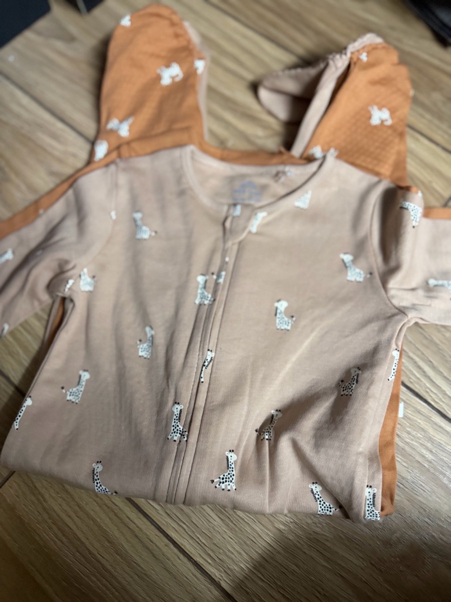 Next baby boy cute animal zip babygrows pack of 2