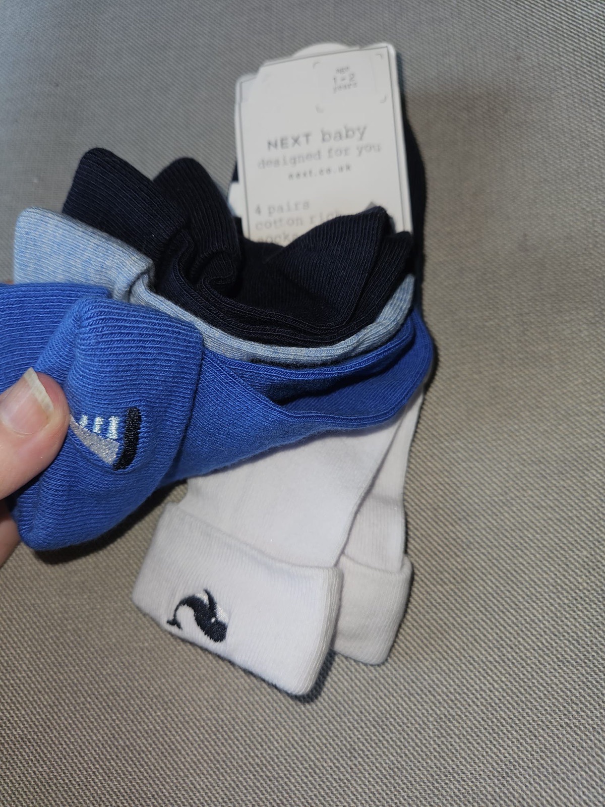 Next Baby Socks age 1-2 years 4 pack