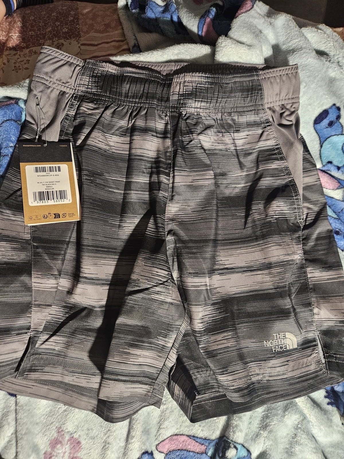 The North Face Shorts Black and Grey Size Small