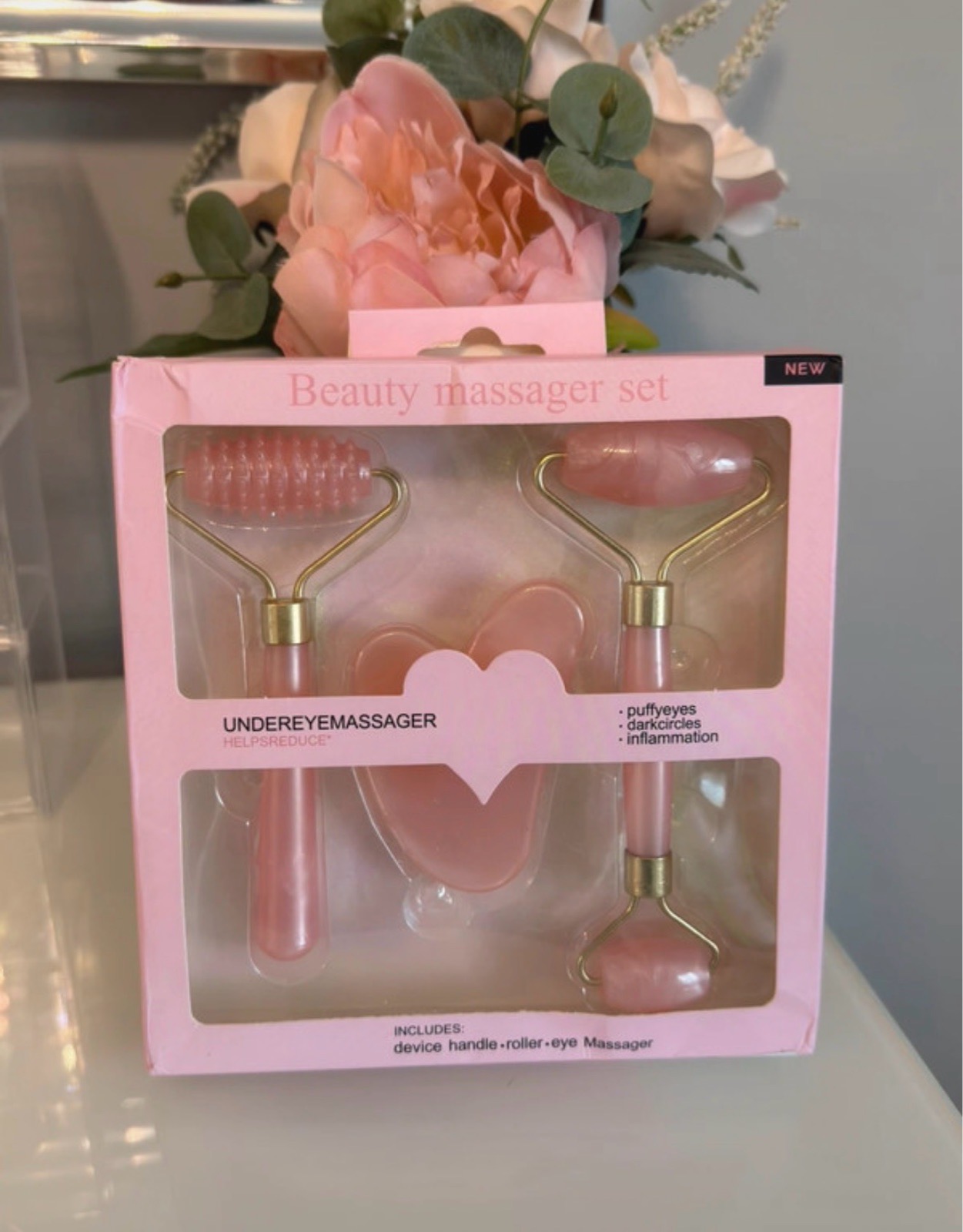 Beauty Massager Gua Sha Facial Roller
