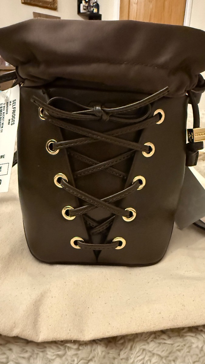Ganni Bou mini bucket new