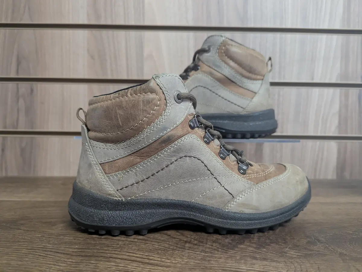 Hotter Summit GTX Boots STD Nubuck Goretex Stability Walk Trek Trainer UK 4 EU 37